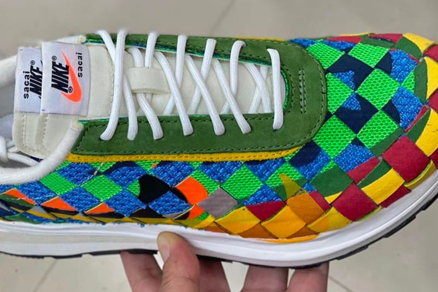 Get a Sneak Peek of the sacai x Nike LDWaffle Woven