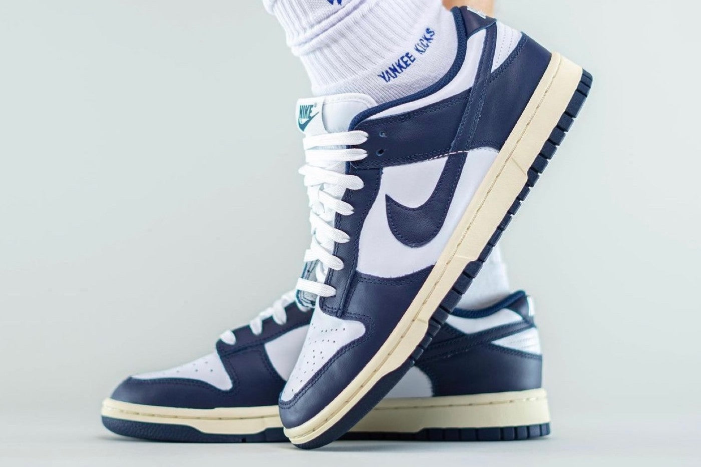 Get Up Close With the Nike Dunk Low "Midnight Navy"
