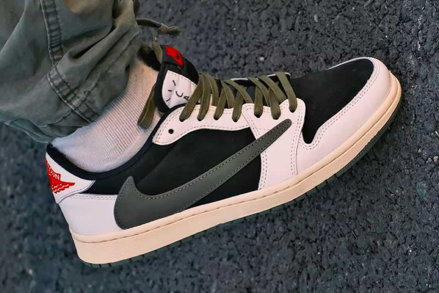 The Travis Scott x Air Jordan 1 Low "Olive" is Available Here!