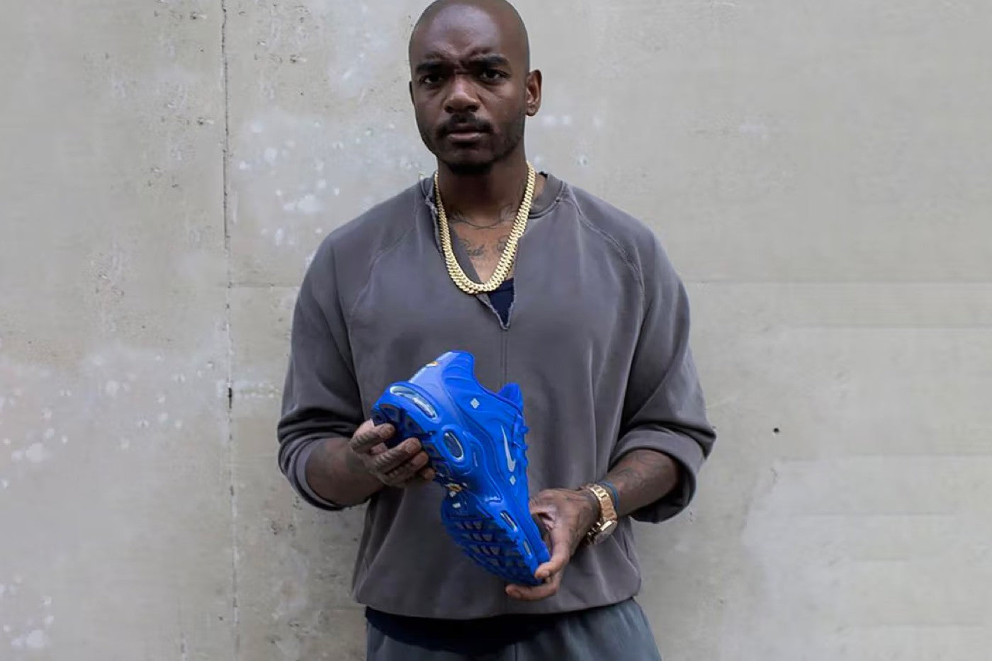Samuel Ross Just Teased the A-COLD-WALL* x Nike Air Max Plus "Blue"