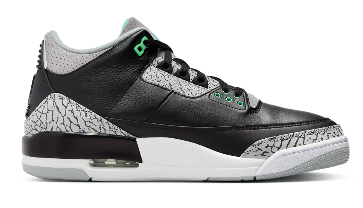 JORDAN 3 GREEN GLOW - 16/03/2024