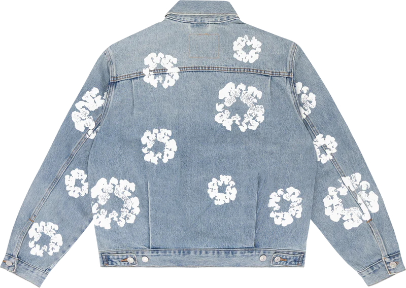DENIM TEARS X LEVI'S JACKET LIGHT BLUE