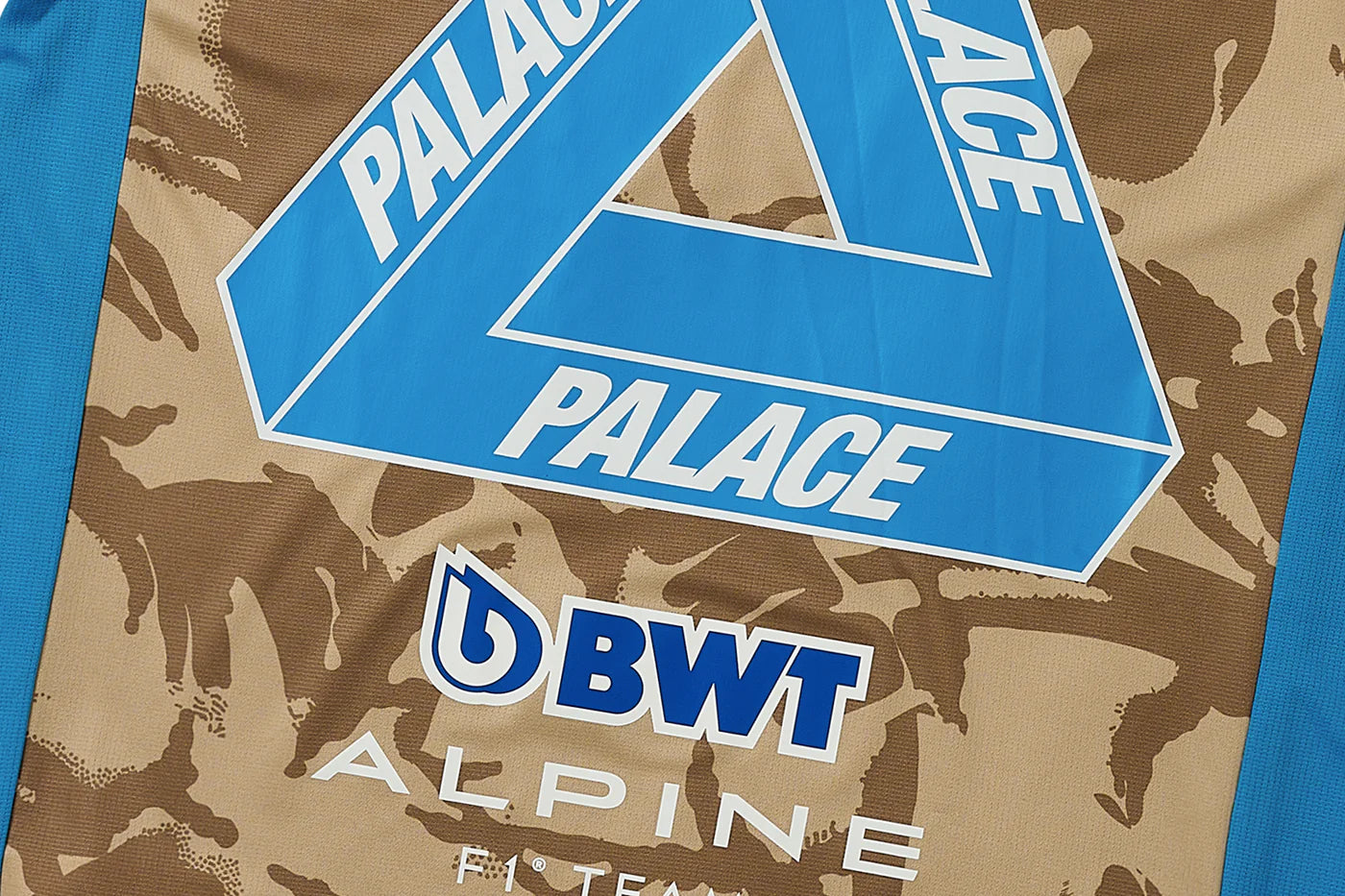 PALACE X KAPPA FOR ALPINE DRIVE JERSEY DESERT CAMO