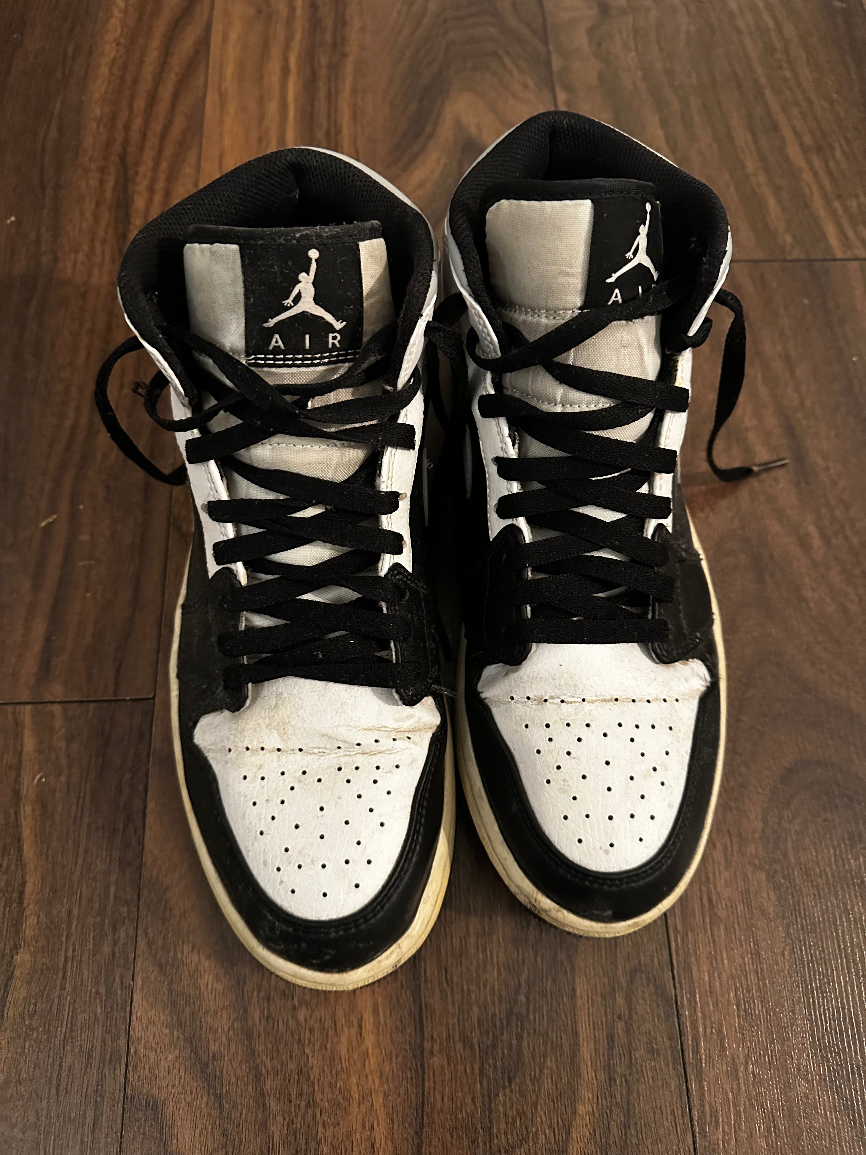 PRE LOVED - JORDAN 1 MID WHITE SHADOW (M)