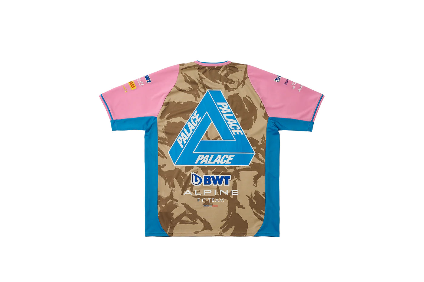 PALACE X KAPPA FOR ALPINE DRIVE JERSEY DESERT CAMO