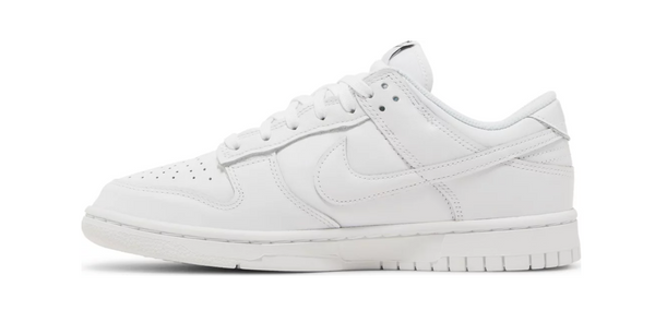 Nike dunks low all white Clearance