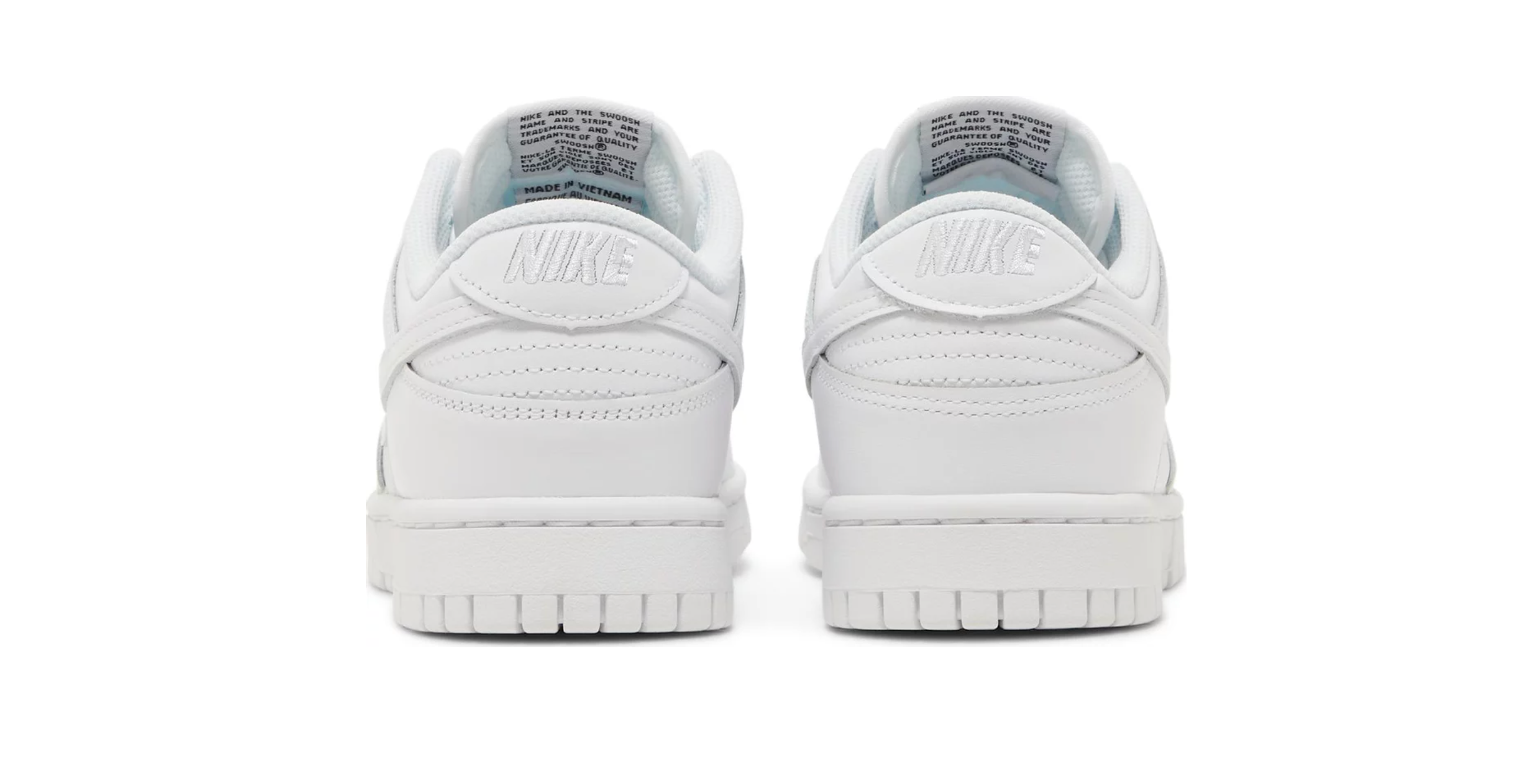 NIKE DUNK LOW TRIPLE WHITE