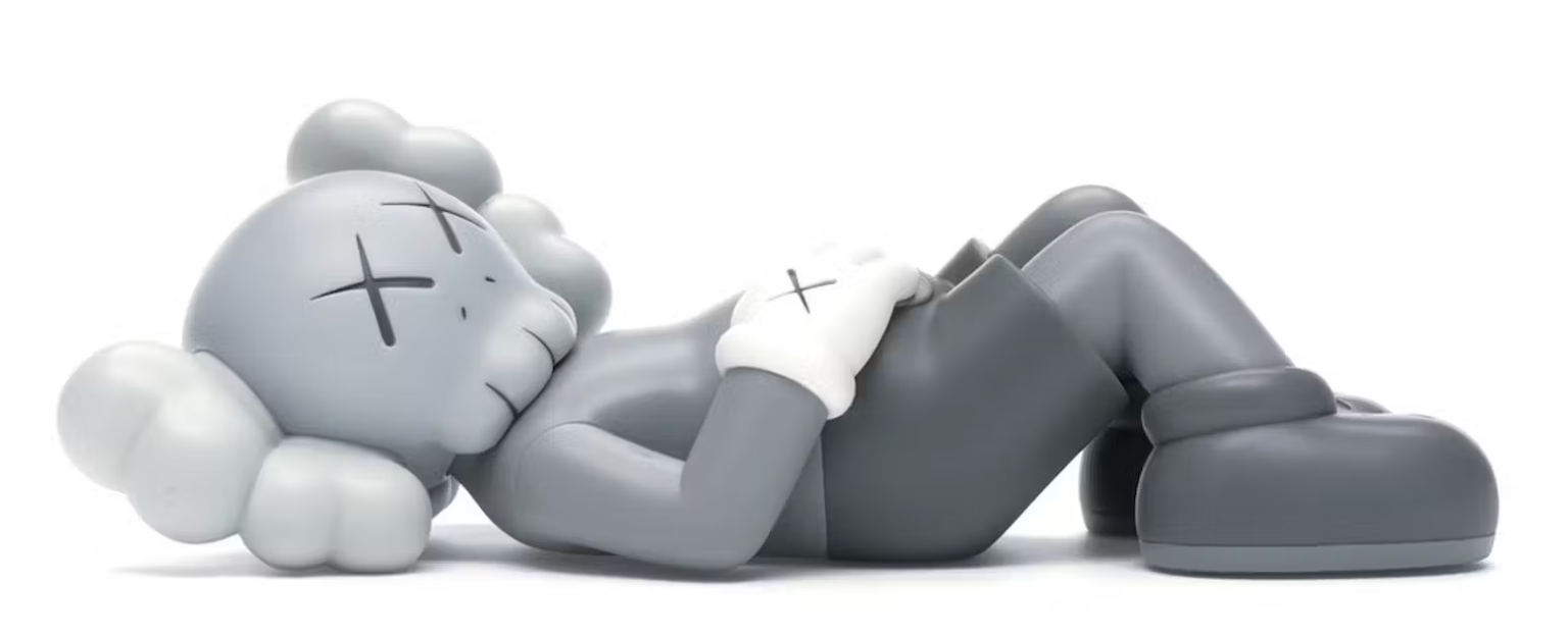 KAWS HOLIDAY JAPAN VINYL FIGURE GREY
