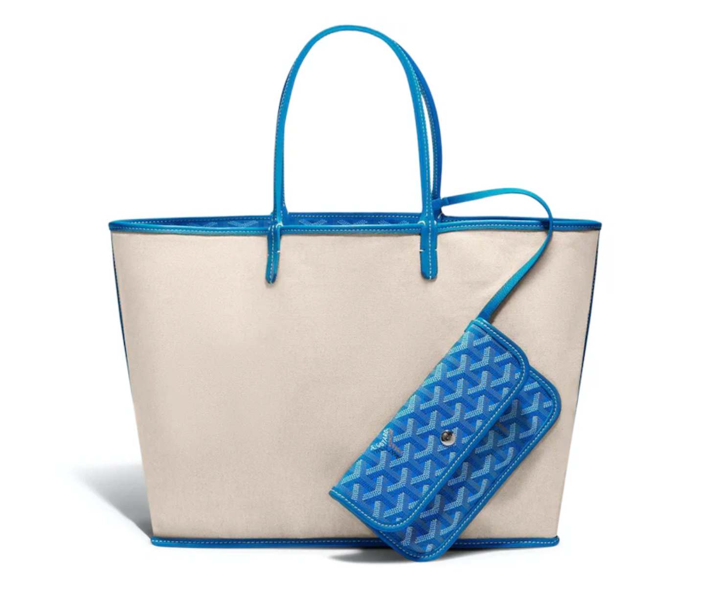 GOYARD SAINT LOUIS TOTE PM SKY BLUE