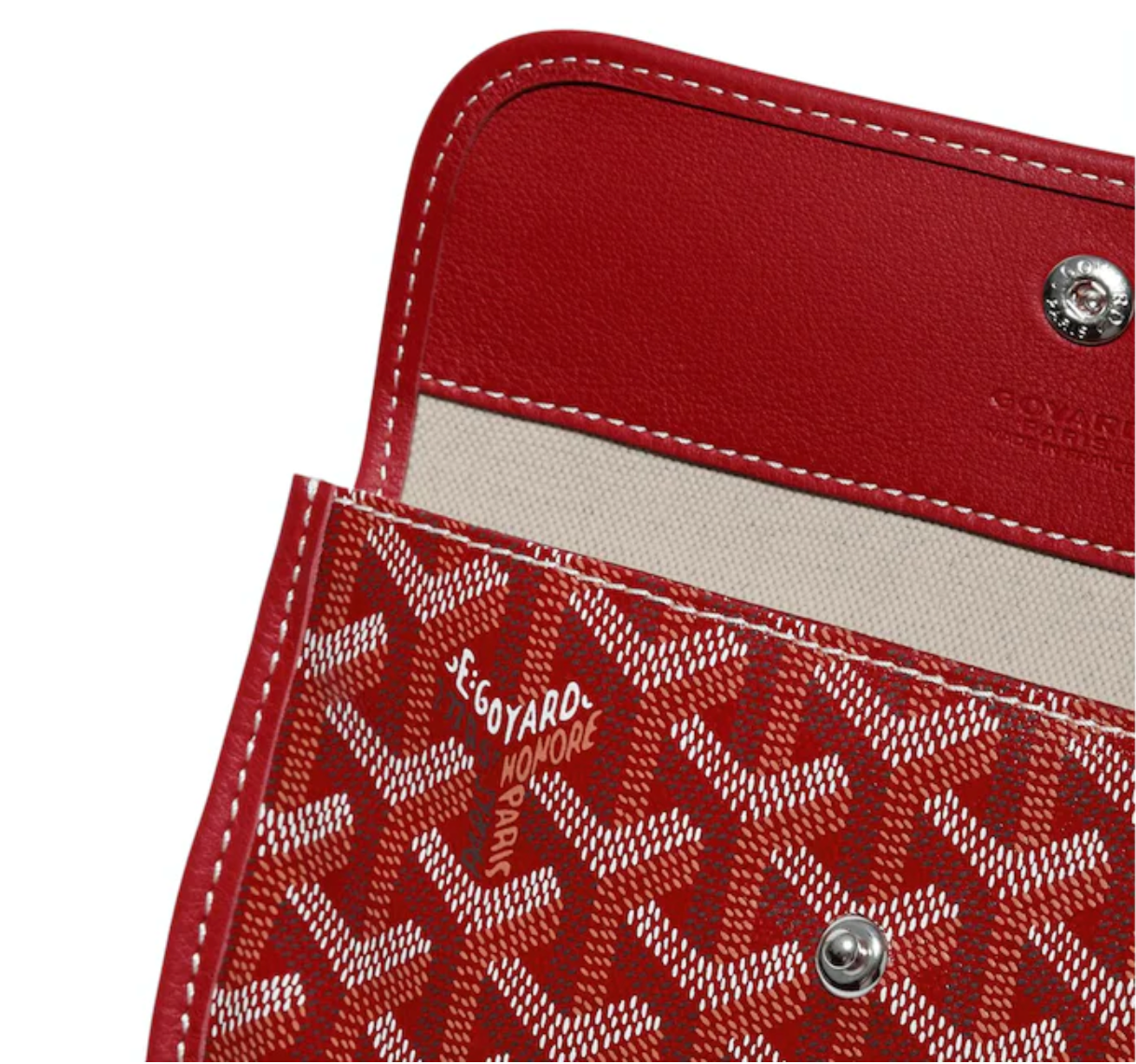 GOYARD SAINT LOUIS TOTE PM RED