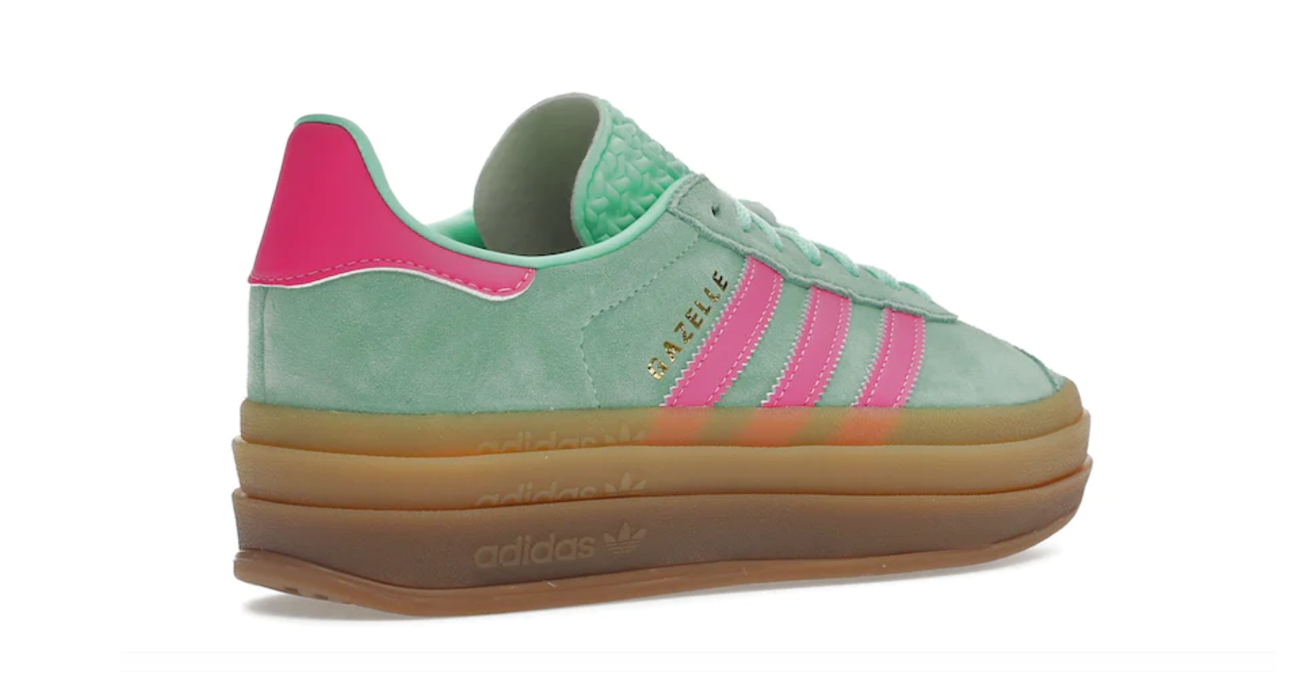 ADIDAS GAZELLE BOLD PULSE MINT PINK (W)