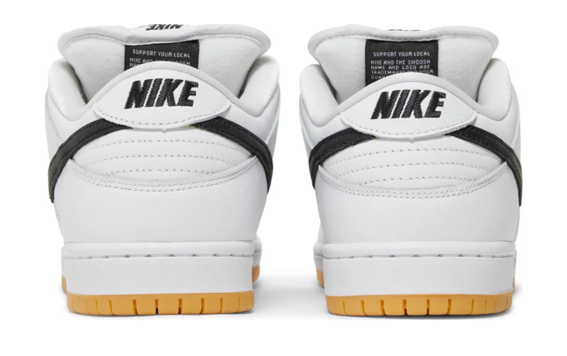 NIKE SB DUNK LOW WHITE GUM