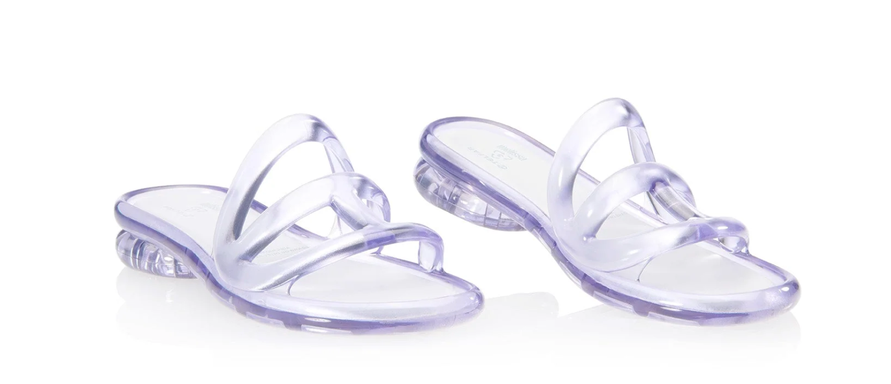 TELFAR JELLY SLIDE MELISSA CLEAR