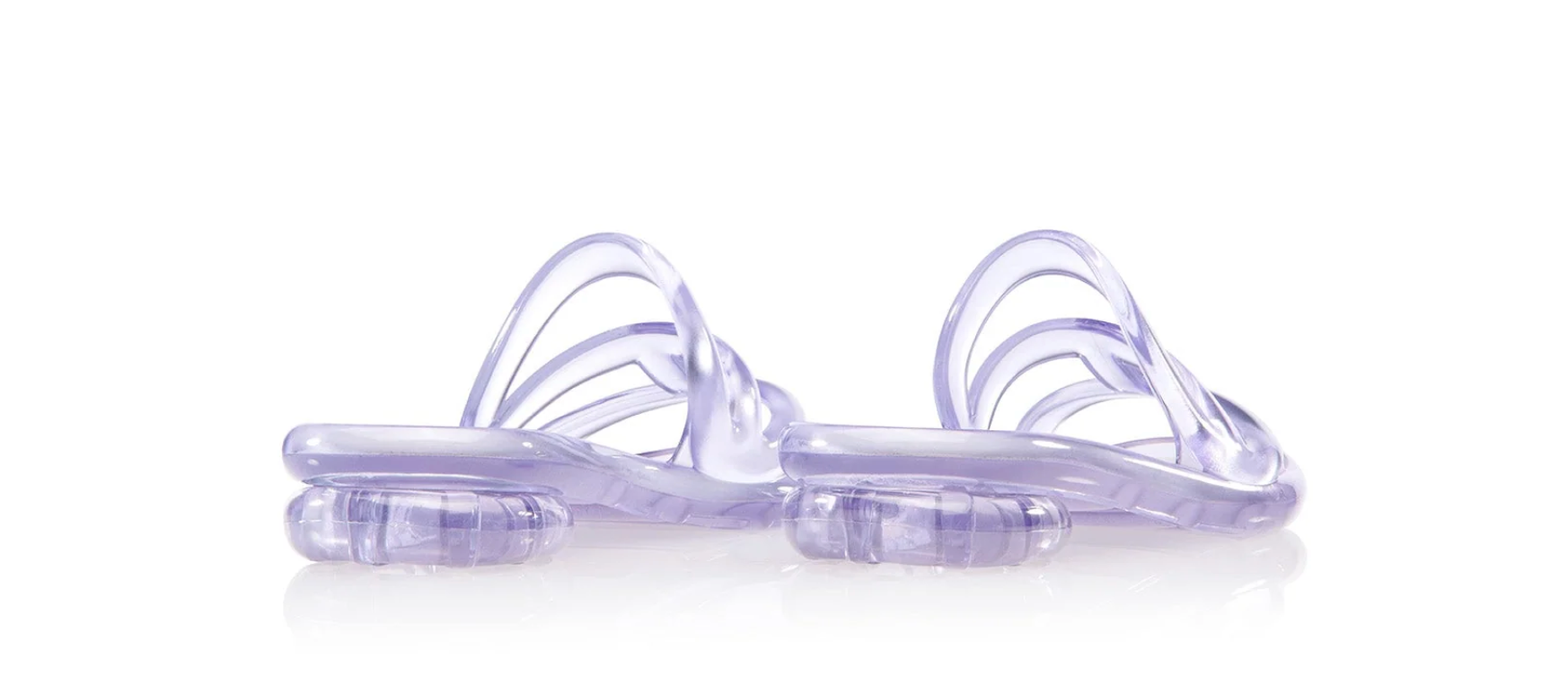 TELFAR JELLY SLIDE MELISSA CLEAR