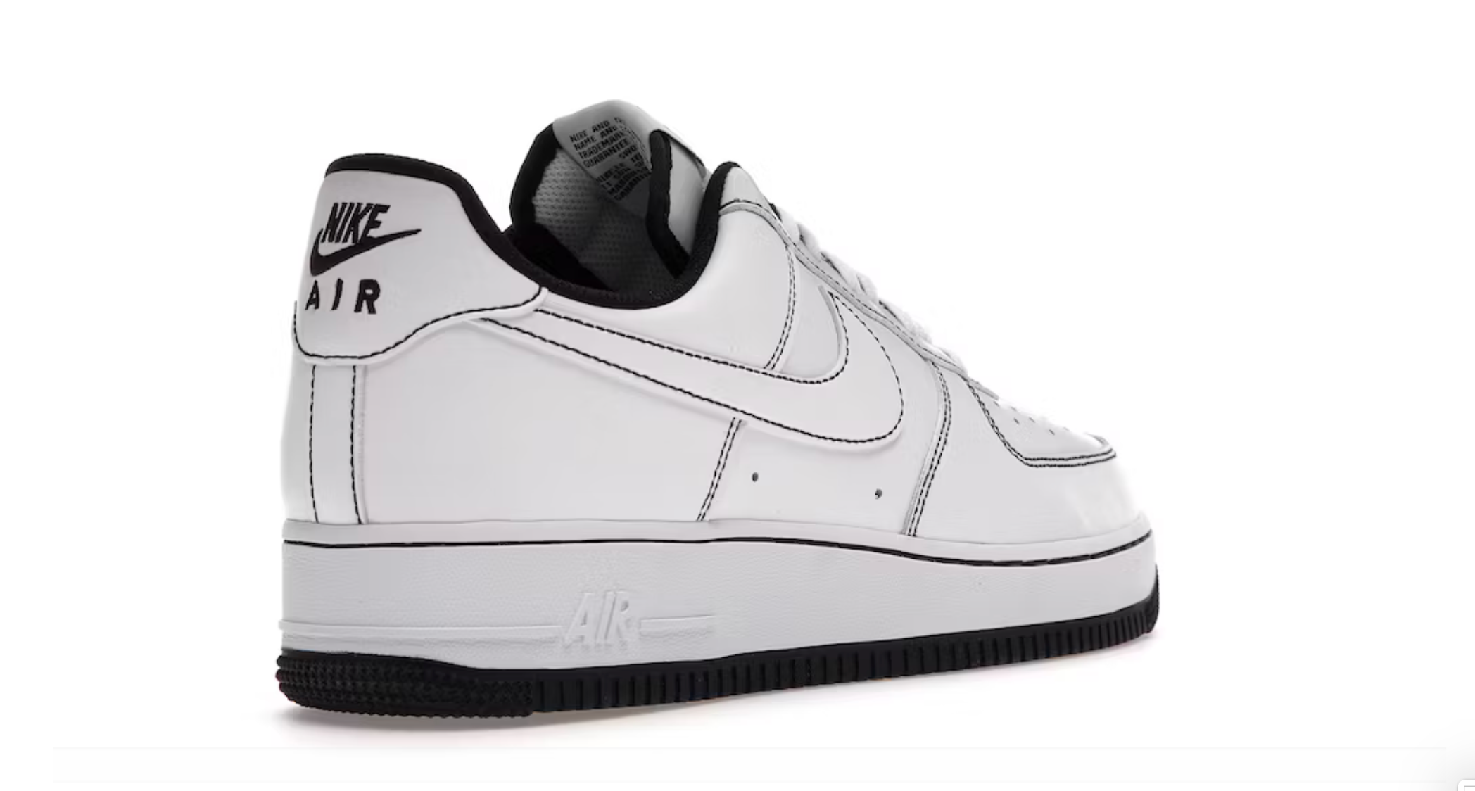 NIKE AIR FORCE 1 LOW '07 WHITE BLACK