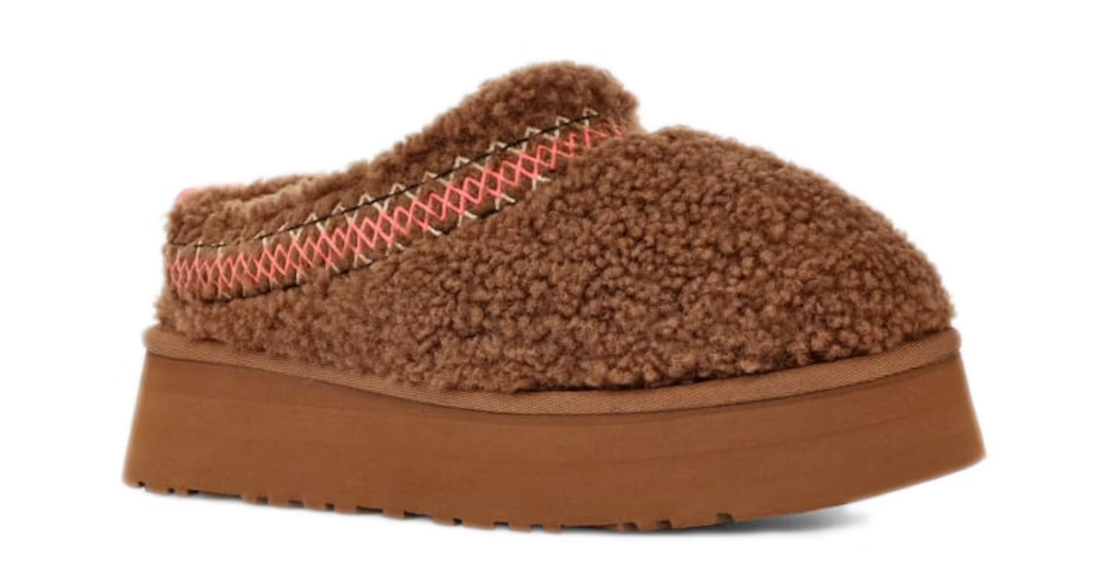 UGG TAZZ SLIPPER HERITAGE BRAID HARDWOOD (WOMEN'S)