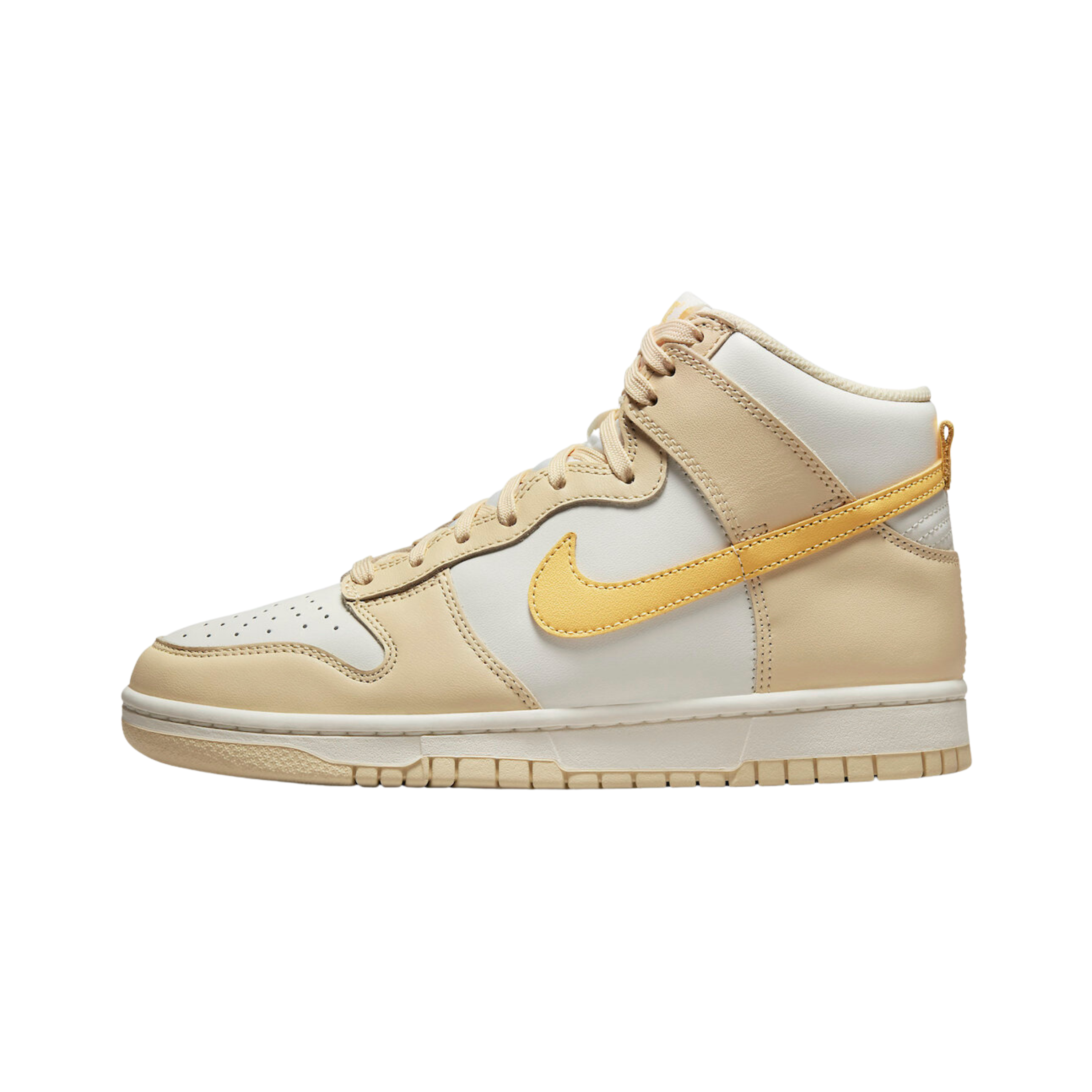 NIKE DUNK HIGH PALE VANILLA TOPAZ GOLD (W)