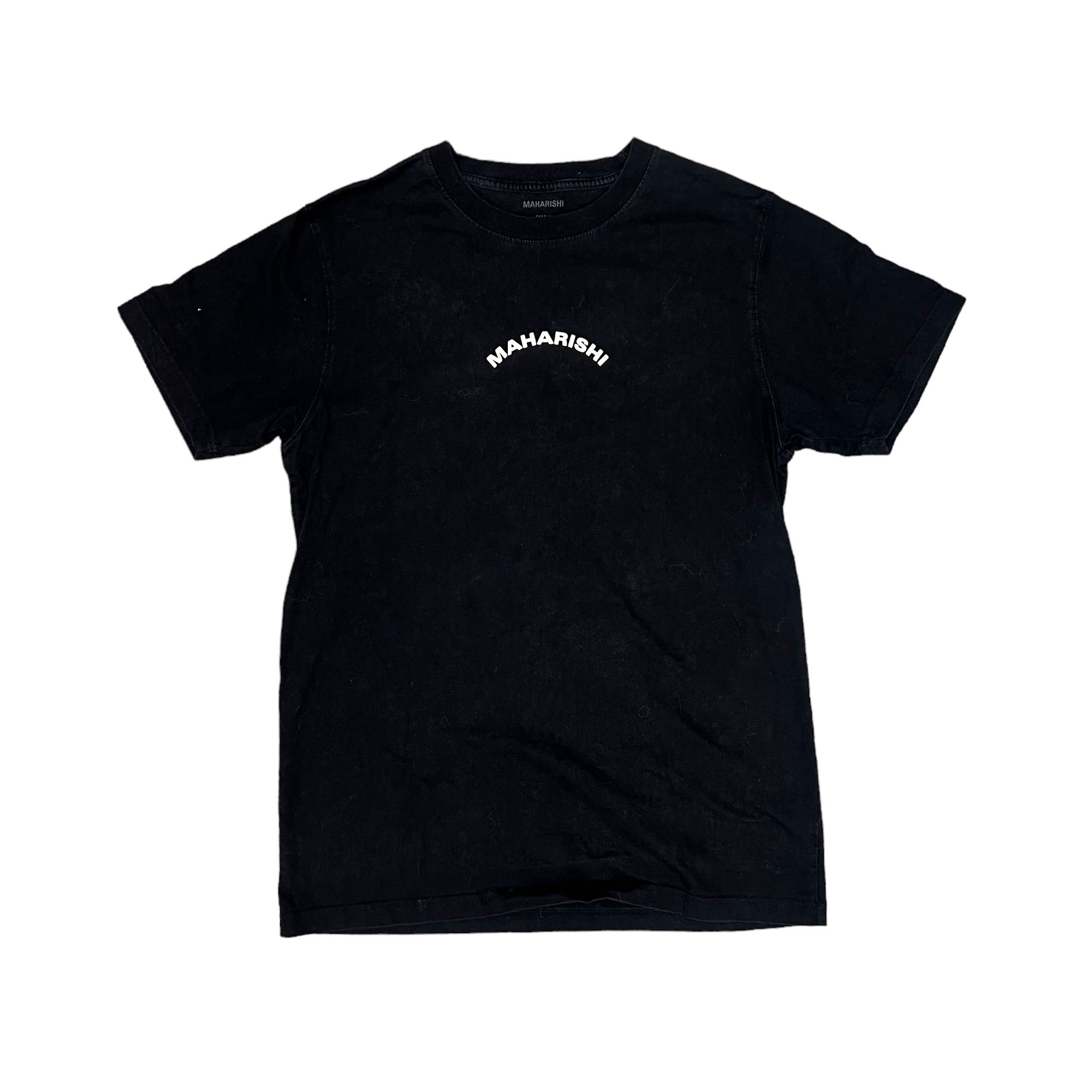 PRE LOVED - MAHARISHI CHAMELEON BONSAI PRINT TEE BLACK