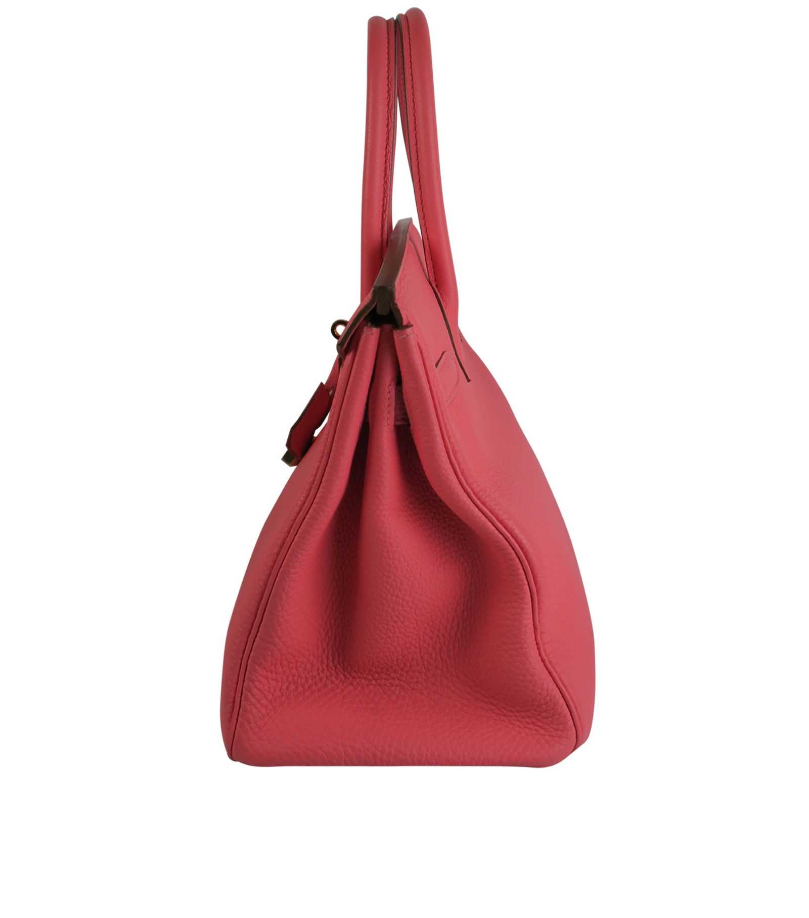 PRE LOVED - BIRKIN 30 TOGO ROSE JAIPUR