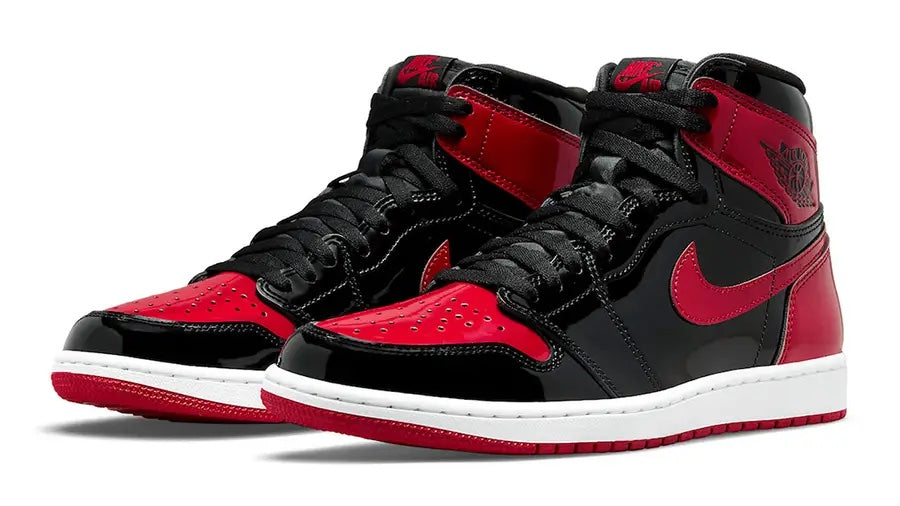 JORDAN 1 HIGH BRED PATENT - The Edit LDN