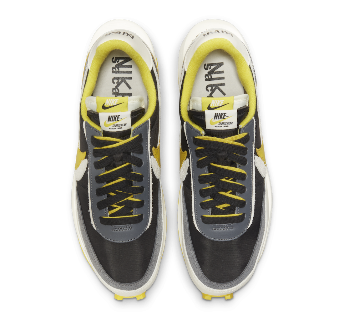 UNDERCOVER X SACAI X NIKE LD WAFFLE BRIGHT CITRON - The Edit LDN