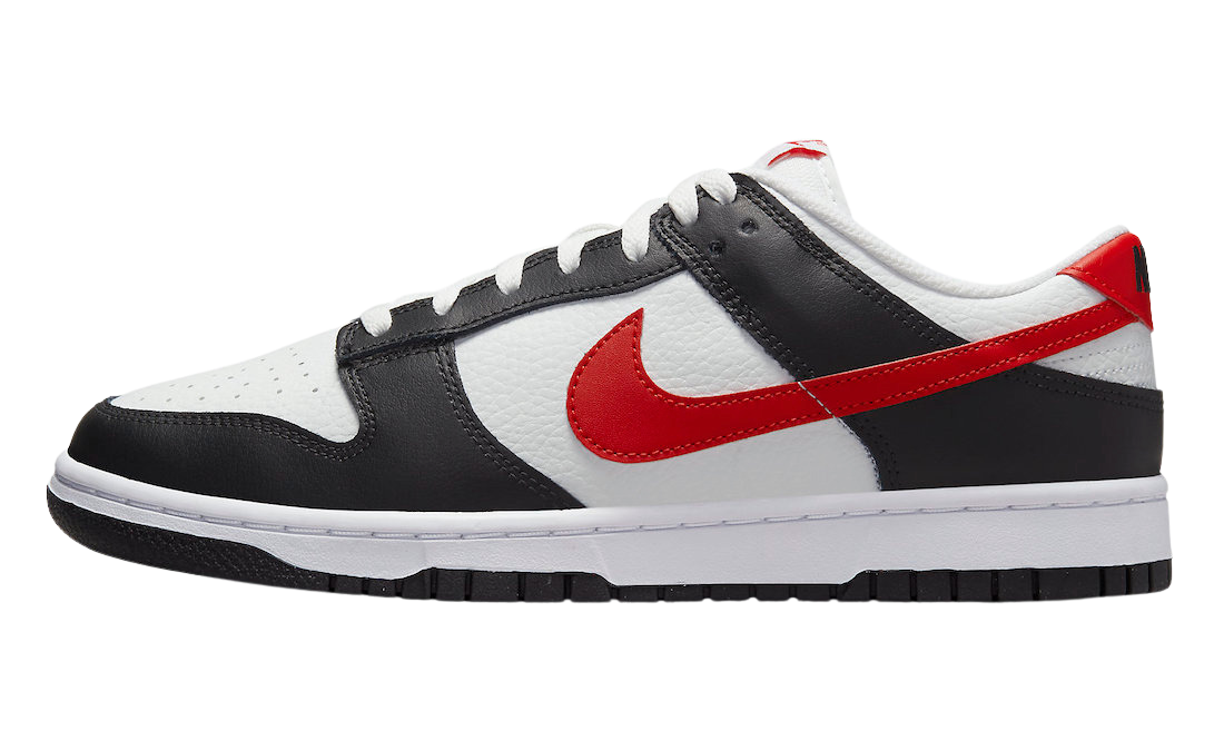 NIKE DUNK LOW RETRO RED SWOOSH PANDA