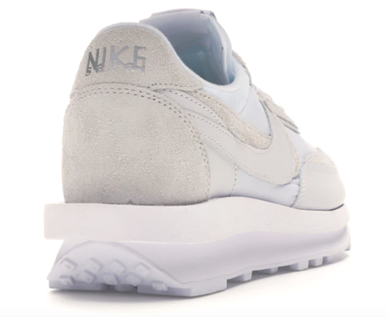 NIKE LD WAFFLE x SACAI WHITE NYLON - The Edit Man London Online