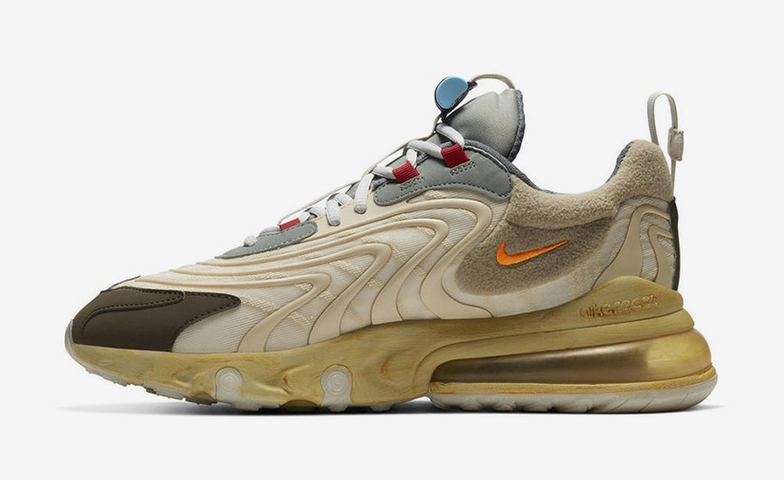 TRAVIS SCOTT NIKE AIR MAX 270 REACT - The Edit Man London Online