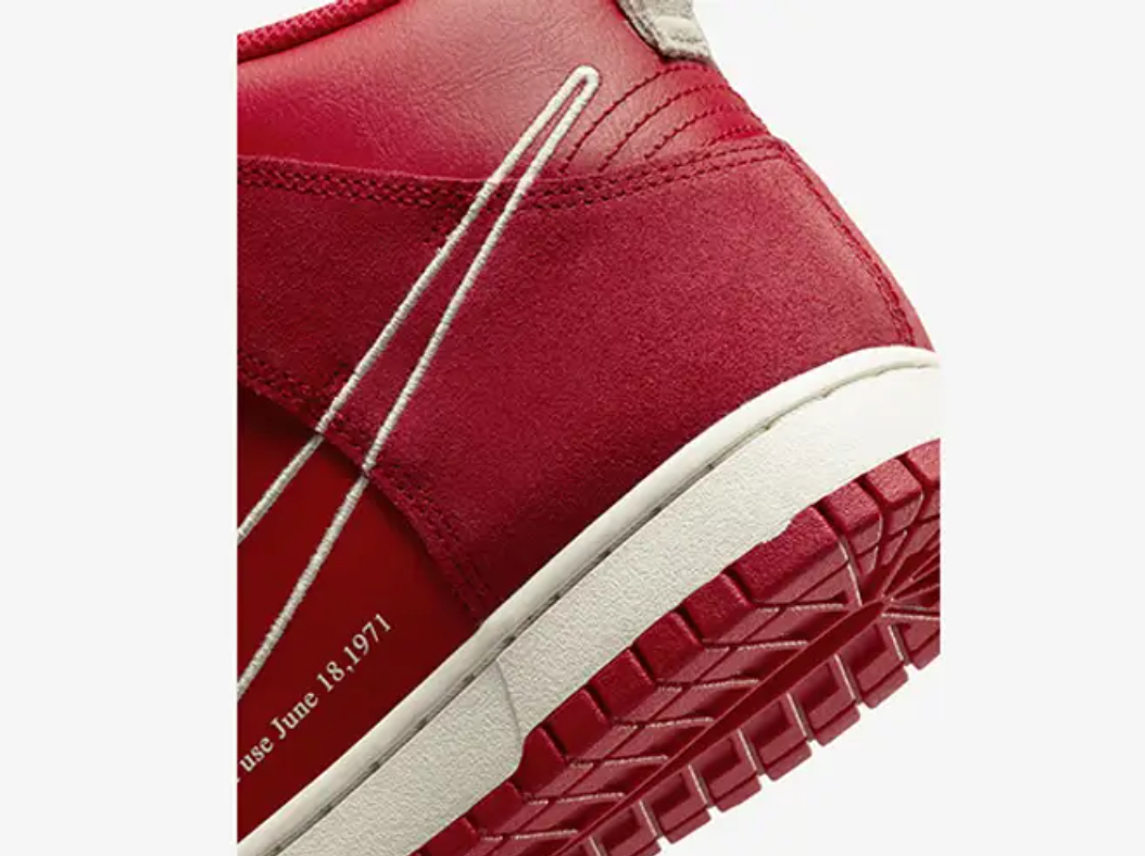 NIKE DUNK HIGH FIRST USE UNIVERSITY RED - The Edit LDN