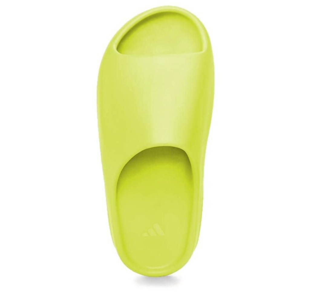 YEEZY SLIDE GLOW GREEN - The Edit LDN