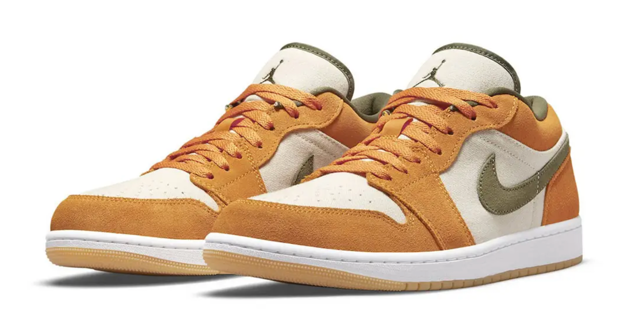 JORDAN 1 LOW ORANGE OLIVE - The Edit LDN