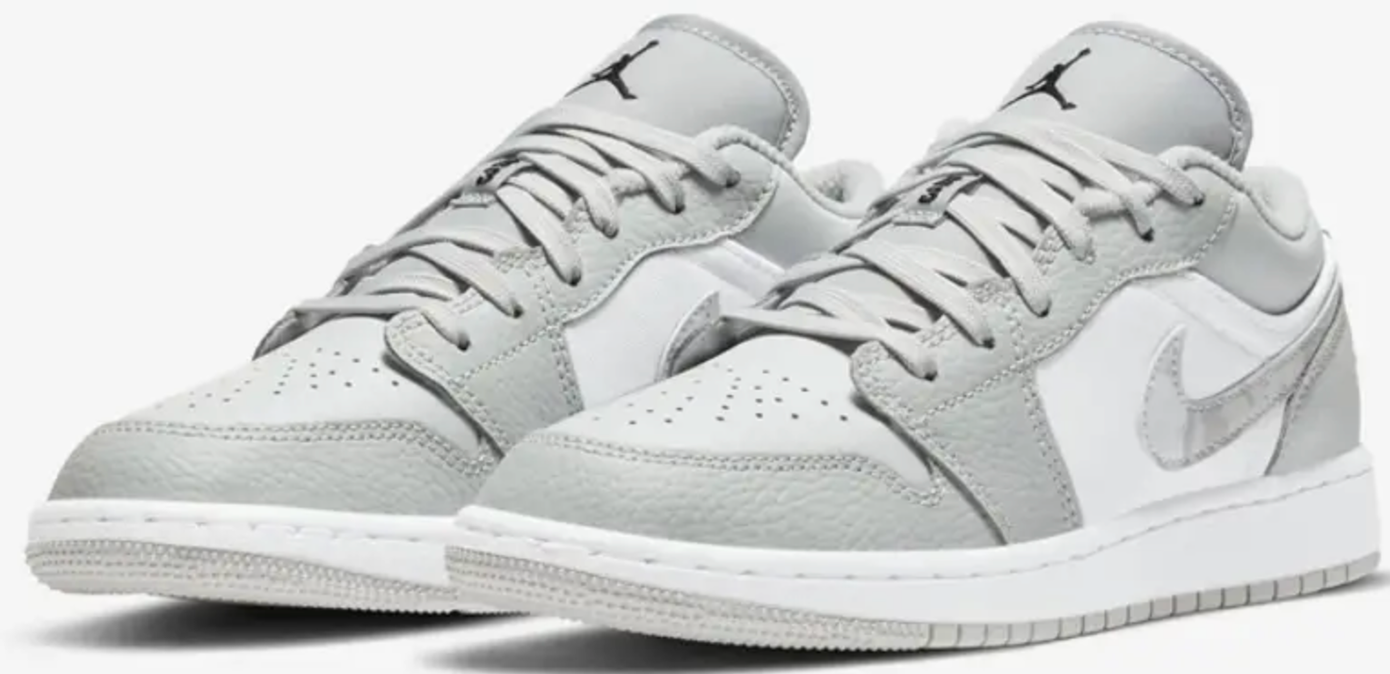 JORDAN 1 LOW WHITE CAMO (GS) - The Edit LDN