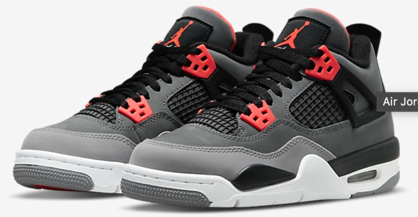 JORDAN 4 RETRO INFRARROJOS (GS)