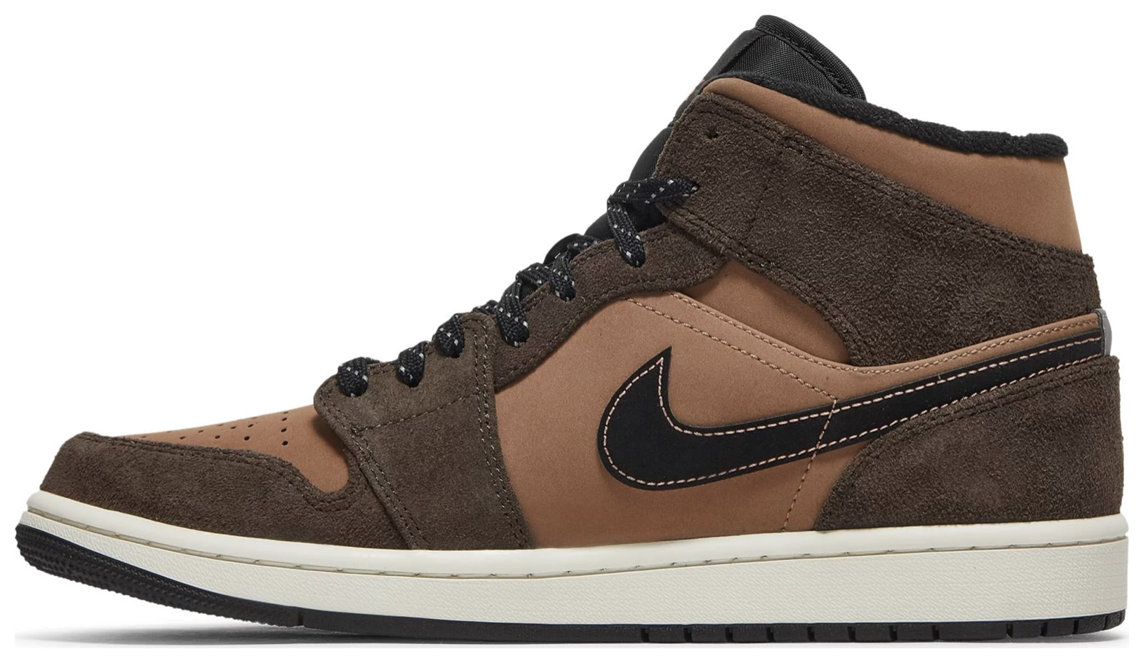 JORDAN 1 MID SE DARK CHOCOLATE