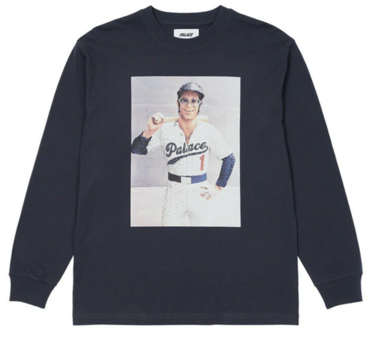 PALACE ELTON JOHN BALLER MANGA LARGA NEGRO