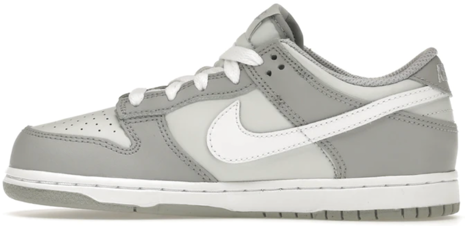 KIDS NIKE DUNK LOW TWO-TONED GREY (PS)