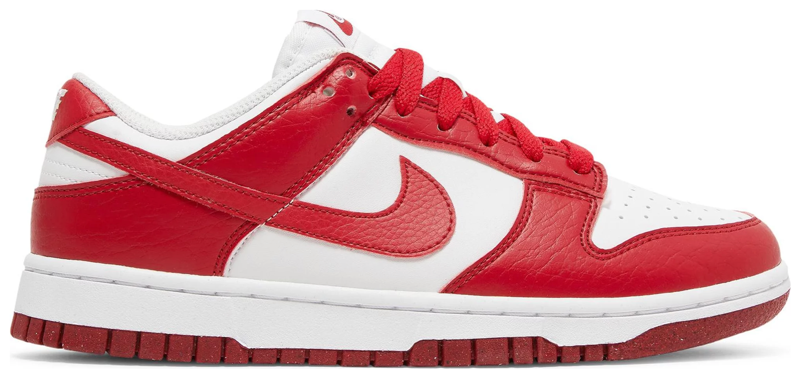 NIKE DUNK LOW NEXT NATURE BLANCO GYM ROJO (W)