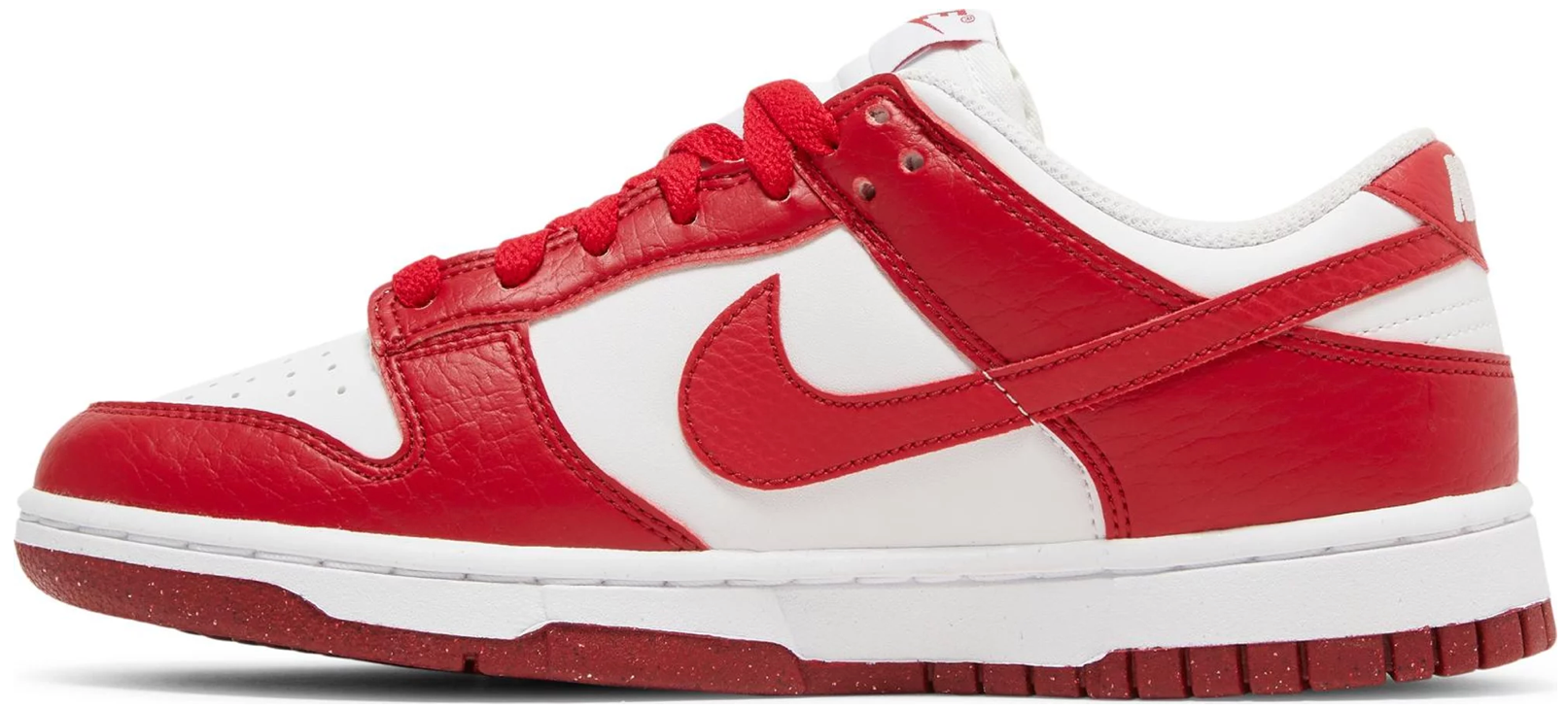 NIKE DUNK LOW NEXT NATURE BLANCO GYM ROJO (W)