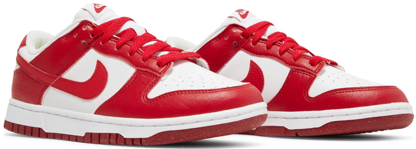 NIKE DUNK LOW NEXT NATURE BLANCO GYM ROJO (W)