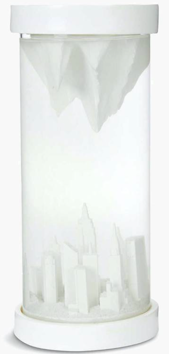 DANIEL ARSHAM SNOW GLOBE SCULPTURE (EDITION 250) GREY