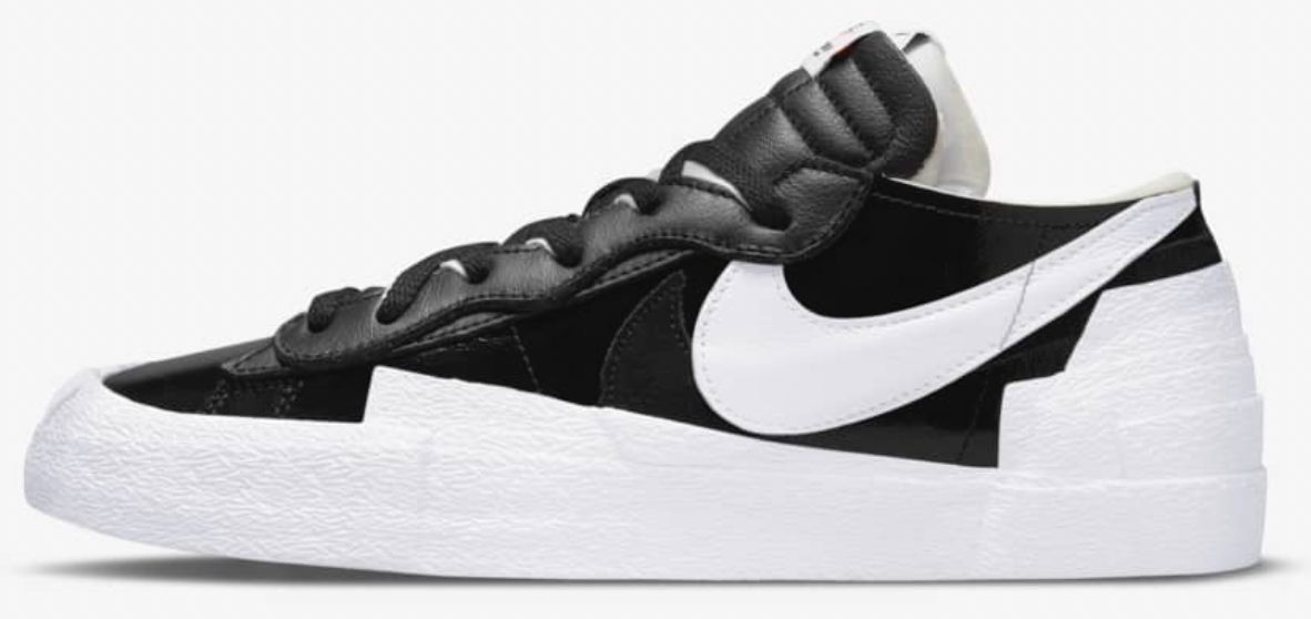 NIKE BLAZER LOW SACAI CHAROL NEGRO