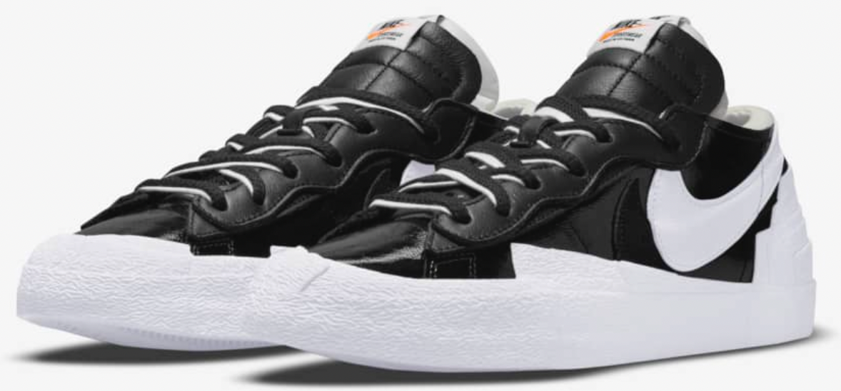 NIKE BLAZER LOW SACAI CHAROL NEGRO