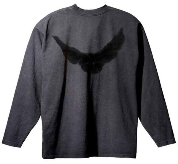 YEEZY GAP ENGINEERED BY BALENCIAGA DOVE LONGSLEEVE TEE BLACK