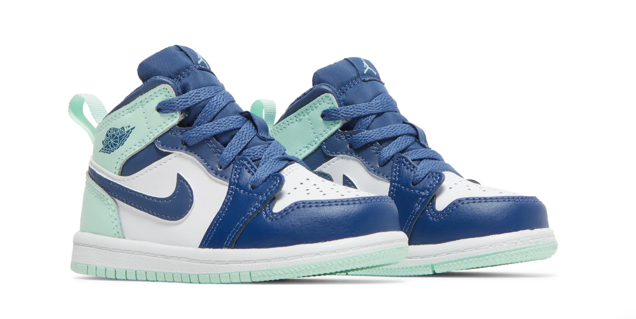 TODDLERS JORDAN 1 MID MYSTIC NAVY MINT FOAM (TD)
