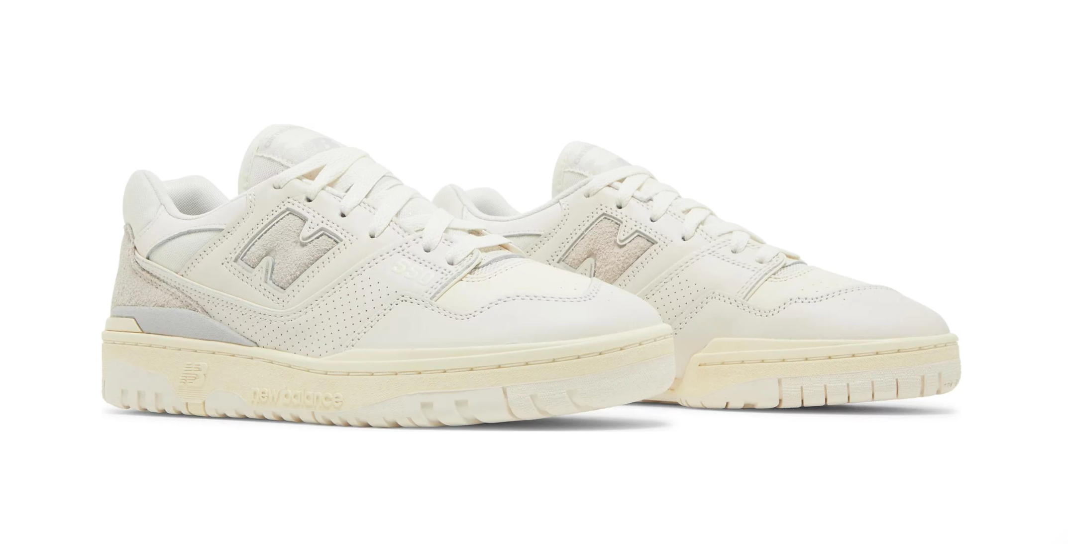 NEW BALANCE 550 AIME LEON DORE WHITE LEATHER
