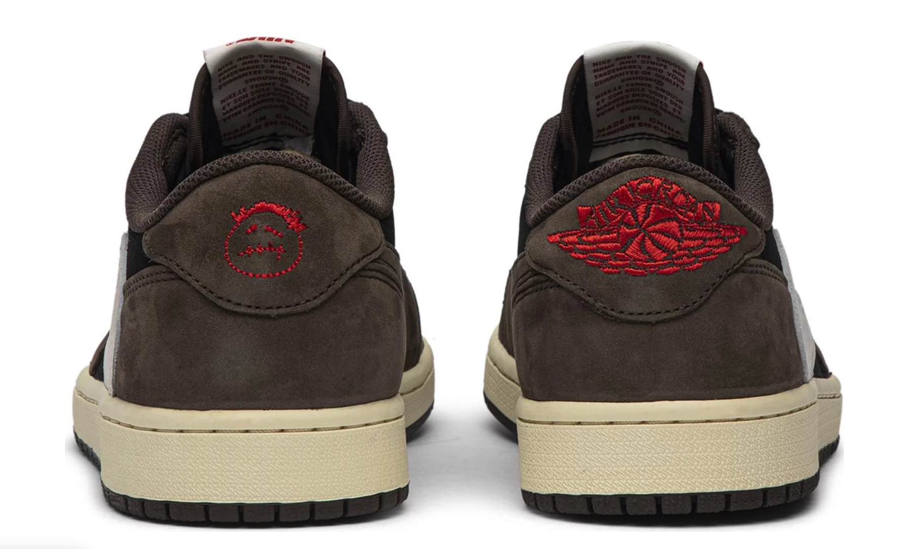 JORDAN 1 NIEDRIG TRAVIS SCOTT BRAUN
