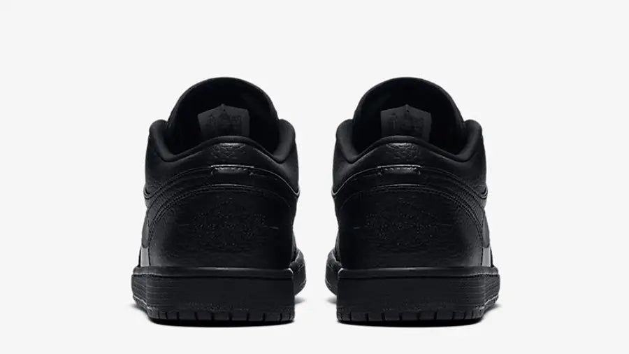 JORDAN 1 LOW TRIPLE BLACK - The Edit LDN