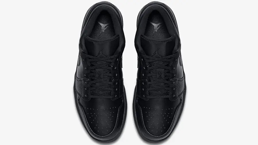 JORDAN 1 LOW TRIPLE BLACK - The Edit LDN
