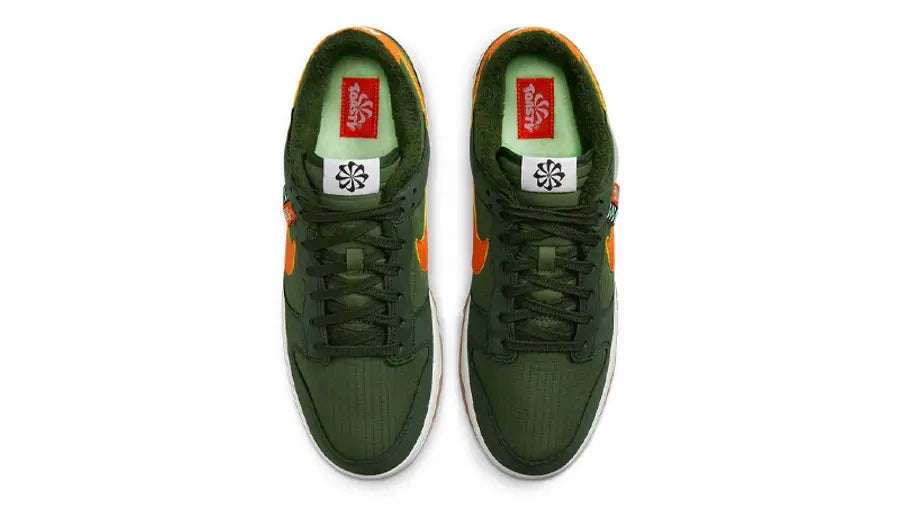 NIKE DUNK LOW TOASTY PACK GREEN - The Edit LDN