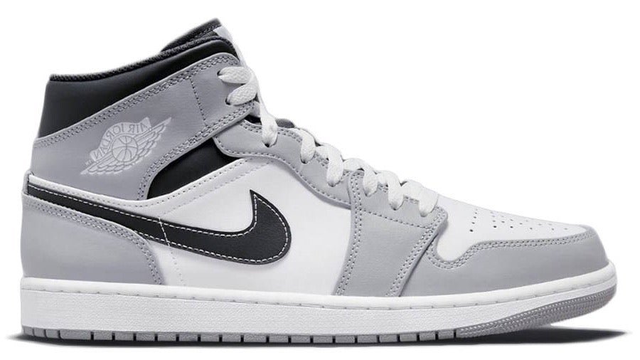 JORDAN 1 MID SMOKE GREY BLACK (M) - The Edit LDN